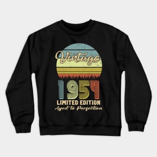 70th Birthday Gifts for Women, Men - 70th Birthday Crewneck Sweatshirt